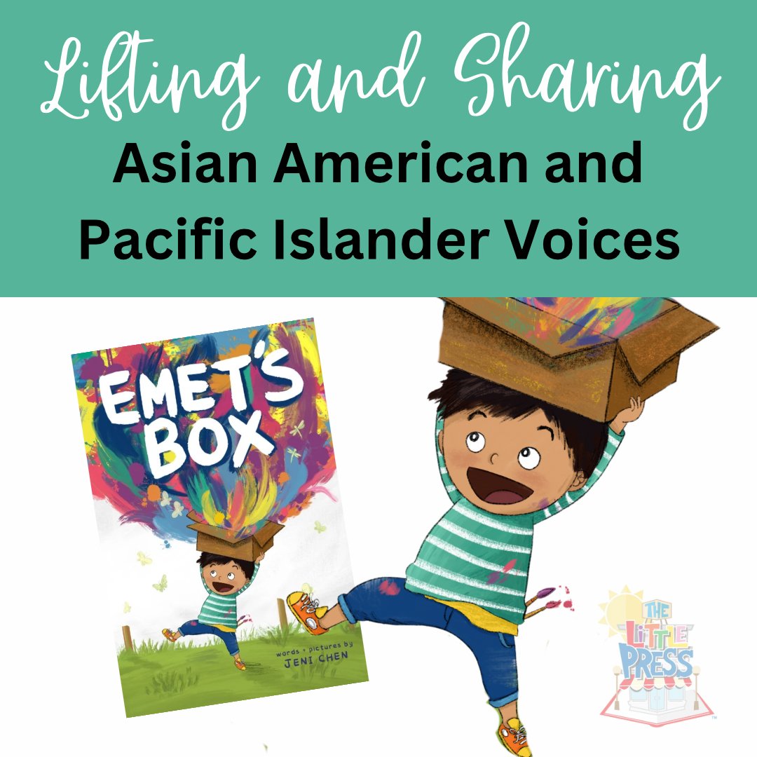 In honor of #AAPIHeritageMonth, we are lifting and sharing the voice of Jeni Chen, author and illustrator of EMET’S BOX. Learn more about Jeni and EMET’S BOX ⬇️ littlepresspublishing.com/emetsbox
