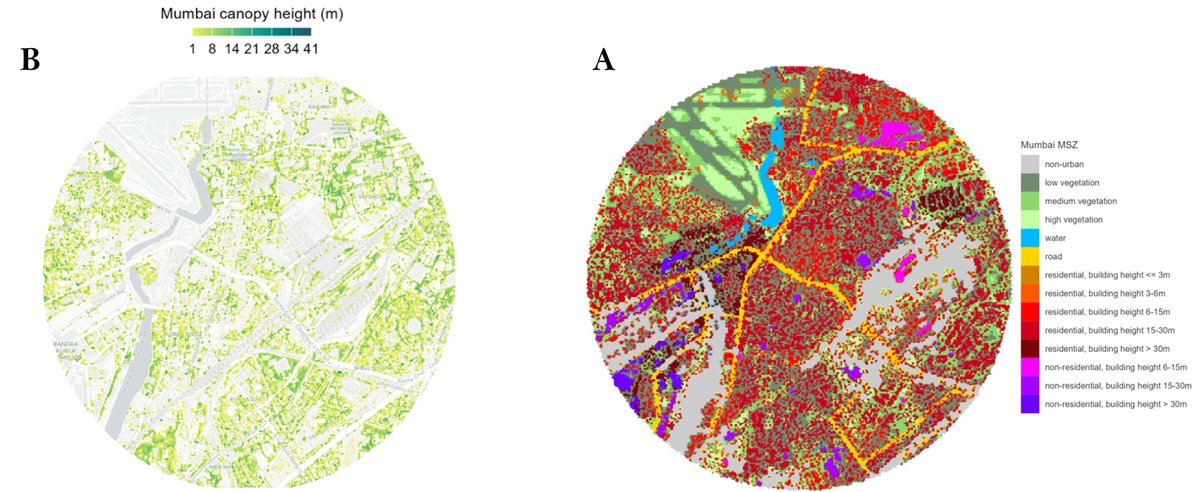 🗣️Who breathes easier in #Mumbai 🇮🇳? 🌳The map link lower canopy cover to denser residential areas, raising concerns about heat islands & air quality. Is green space a privilege? 📢Thanks to @milos_agathon tutorial series!
#EnvironmentalJustice #UrbanHeat #ClimateJustice #Dataviz