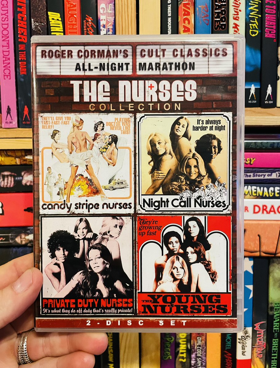 More #RogerCorman (as producer on these). Planning a foursome for tonight, but not sure I can talk my wife into it. #CultMovies
