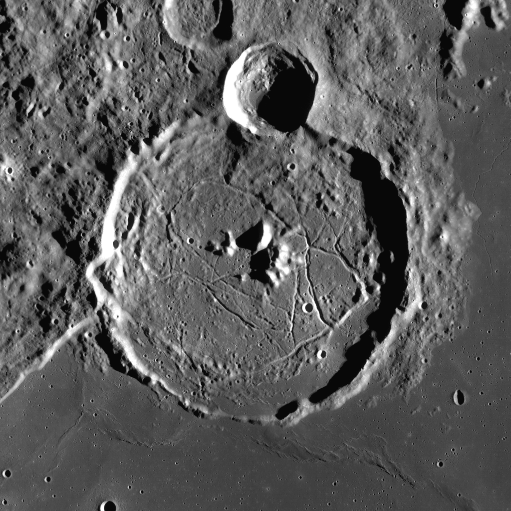Krater Gassendi war al Loar (Mor an Imorioù)    

Treuzkiz : 110 km  
Donder : 1,9 km  

#bzhg #steredoniezh 

📷@LRO_NASA