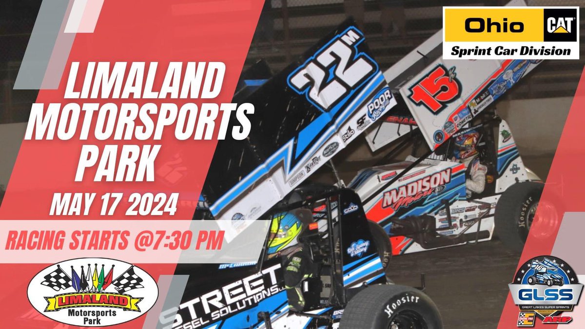 This week the Michigan CAT Sprint Division will be at Hartford Motor Speedway and the Ohio CAT Sprint Division will be at Limaland Motorsports Park and Fremont Speedway!