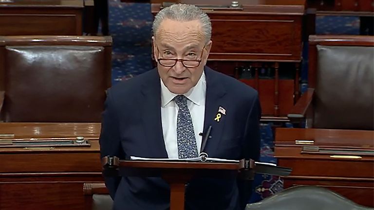 DrEliDavid's tweet photo. Has anyone seen @SenSchumer?

Himself being Jewish, he's gone missing after the violent antisemitic protest in US campuses, and is still missing after Biden's arms embargo on Israel.

No comment, no condemnation, nothing. Where is he? https://t.co/K2s5HN7ZzB