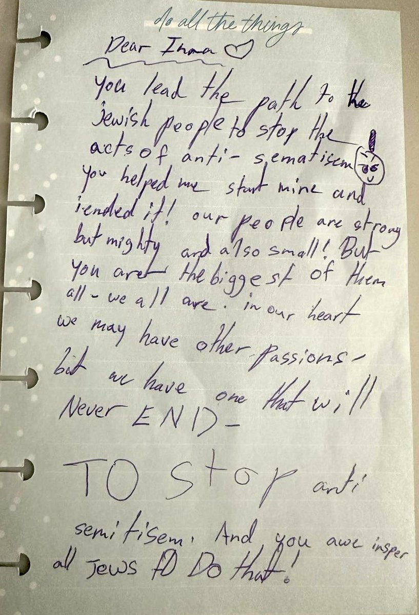 Sometimes little success stories are the fuel we need to continue fighting the good fight in our office. 

This 8-year-old girl, whose name I am omitting, was bullied, harassed, and chased by fellow students in her public school screaming “FREE PALESTINE” at her because they knew