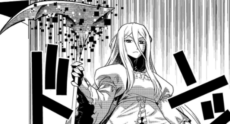 @HalfBloodPixie @obxyalvxcia <a href="/__Former_Queen/">ᅠᅠᅠ 奇術ꜜ 𝓕𝐢𝐧𝐞 𝖈𝐚𝐭𝐚𝐬𝐭𝐫𝐨𝐩𝐡𝐞｡ﾟ･</a> @Strat3g1st <a href="/SlayerAtHeart_/">▬▬ι═══════ﺤ 𝕆𝕣𝕔𝕓𝕠𝕝𝕘</a> <a href="/Kumoko_Magic/">'Ganbare, Kumoko!' (Parody RP)</a> Standing straight up and stretching, she holds her hand out, her scythe materializing in place, hitting the floor with the bottom of the handle.

「I have no complaints here. I just won’t cast spells, since that might bring the dungeon down on us…But yeah, no objections here.」