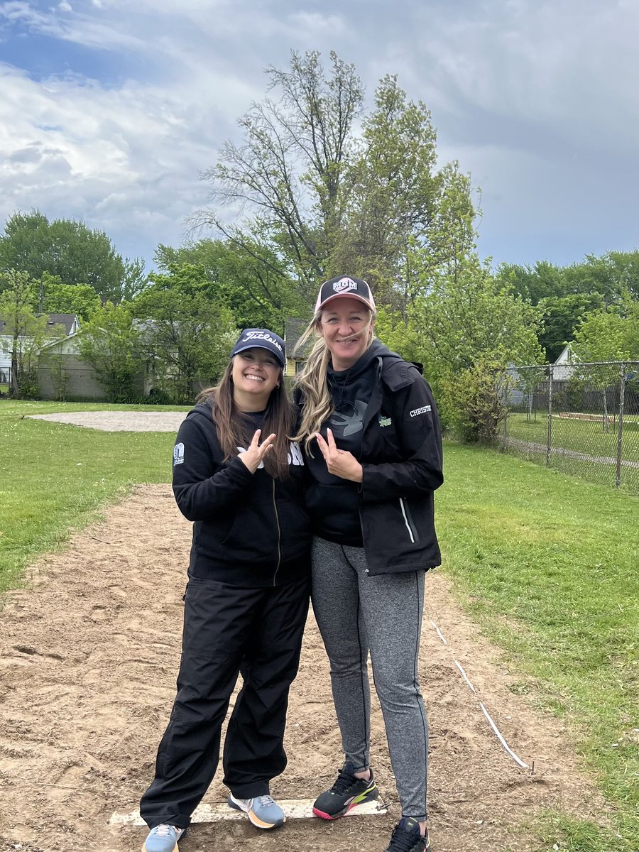 Track and Field day at Plymouth! Zanatta and Christie at the pit, three years running! <a href="/dsbn/">District School Board of Niagara</a> <a href="/SchoolPlymouth/">Plymouth School</a>