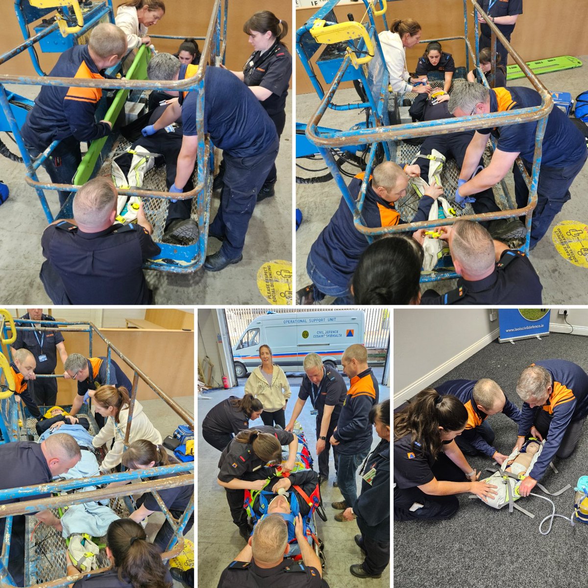 Laois Civil Defence tweet media