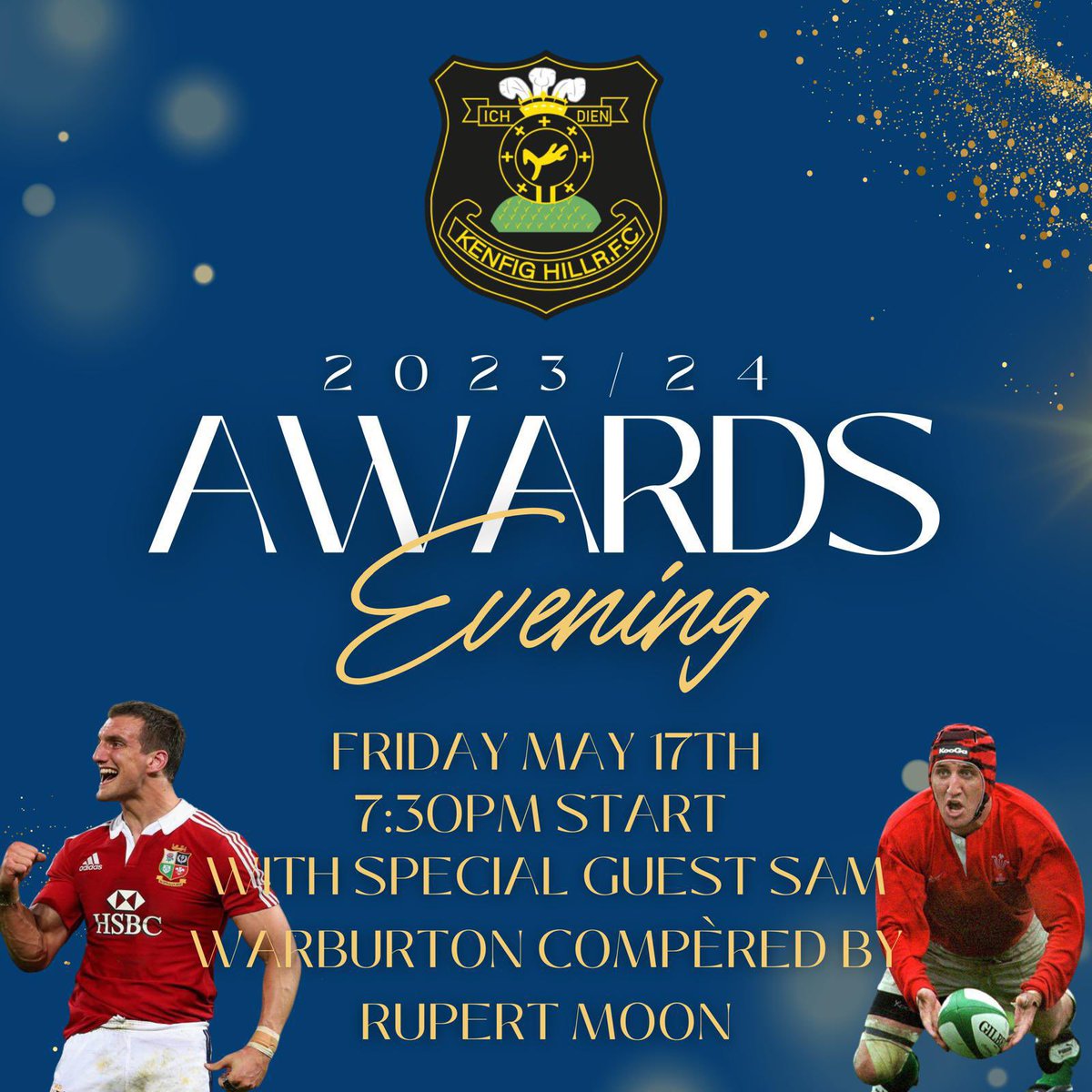 On Friday we officially bring season 2023/24 to an end with our Annual Senior Awards Evening. This year’s event will be compèred by Welsh international @rupertmoon and we are honoured to have @lionsofficial & Wales rugby great @samwarburton_ as our special guest. #HalaMules