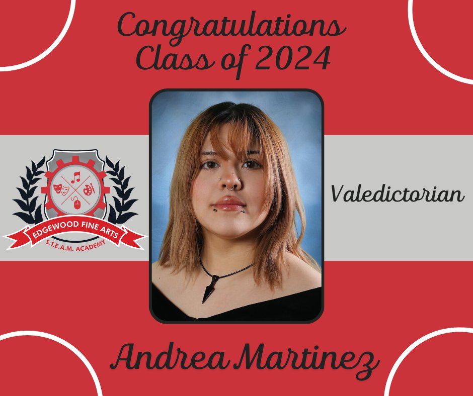 Congratulations to the Fine Arts Academy Class of 2024! Join EISD as we countdown to graduation and recognize the honors graduates in the top 10% of their class. Graduation information can be found here: eisd.net/graduation