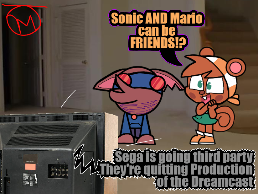 @ajmarekart My interpretation of Murphy & Mitzi's reaction upon learning about Sega's fate I tried to make it as close to the artstyle as possible (it can be seen the most with Mitizi suffering from modelsheetlookingass syndrome) my verdict: it's a lot harder than it looks lol