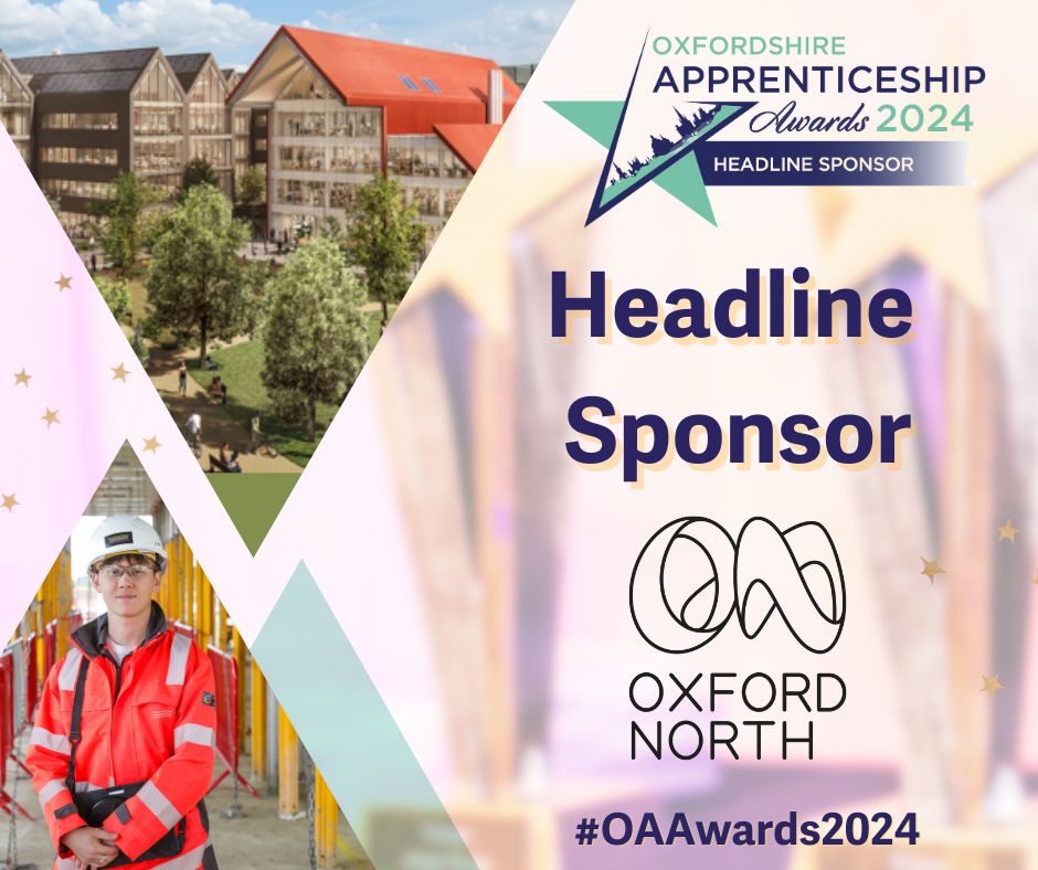 A huge thank you to our Oxfordshire #Apprenticeship Awards 2024 Headline Sponsor @oxfordnorth for your support! 🙏

👷‍♀️ Oxford North have the difficult task of choosing the overall Apprentice of the Year from our 5 apprentice winners! #OAAwards2024 #OAHour

oxlepskills.co.uk/oxfordnorthoaa…