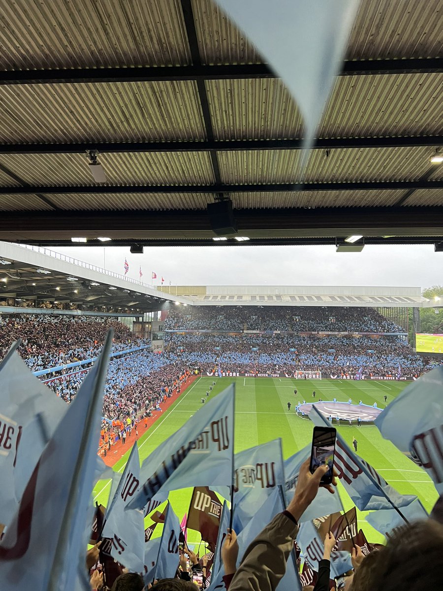 What a fucking game. #villa