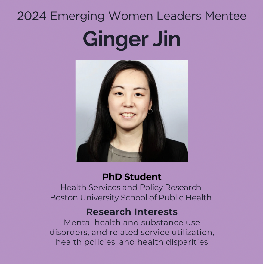 ✨EWL Mentee Spotlight✨

Today, we highlight the great work of Ginger Jin, a PhD student at <a href="/busph/">Boston University School of Public Health</a> and a 2024 EWL Mentee. 

We are so happy to have her part of our EWL family and look forward to see more of her work!

#publichealth #womeninpublichealth #busph #phdstudent