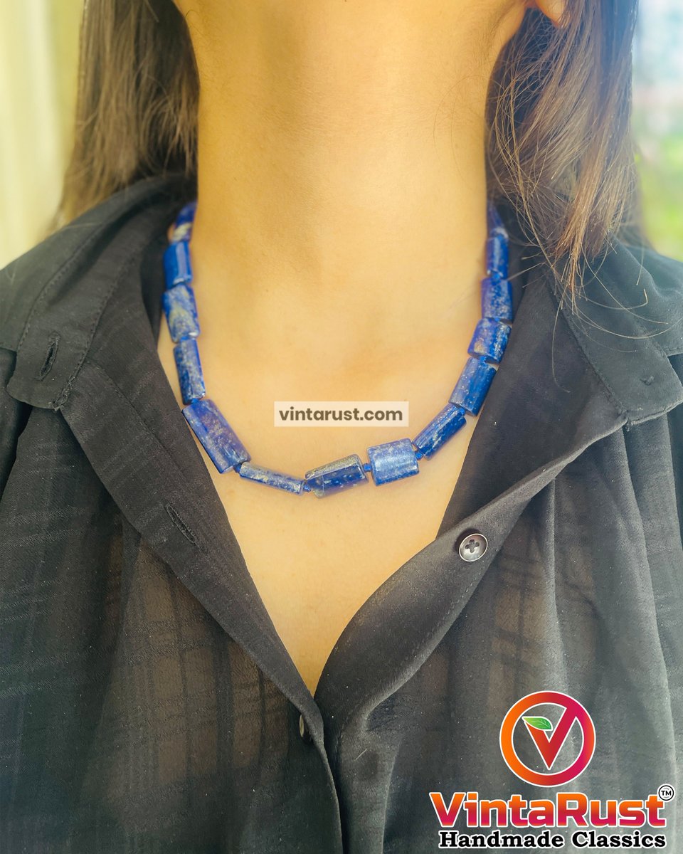 ✨ Elevate your style with our stunning Lapis Lazuli Smooth Beads Necklace! 💙

Visit our website buff.ly/2WN78r1.

#lapislazuli #jewelrylovers #fashionista #gemstonejewelry #necklaceoftheday #handmadejewelry #statementnecklace #giftsforher #bohojewelry #crystalhealing