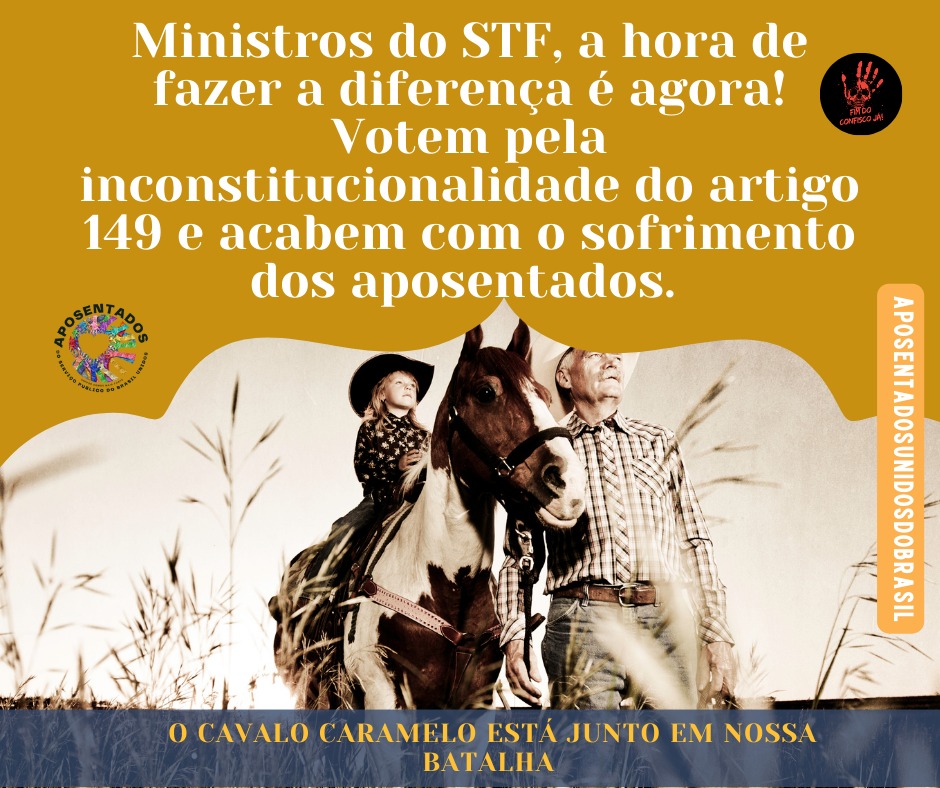 Dry_ie's tweet photo. @carlosgiannazi @fatima_mongelli "Proteja os direitos dos aposentados! Srs. Ministros, avaliem o art. 149 da EC103/19, inconstitucional, por uma velhice digna e justa!
@nunesmarquesK
@MinAMendonca
@Cristianozaninm
@FlavioDino
👇
Dignidade Já
#JustiçaParaAposentados" https://t.co/RocKQFM2yj