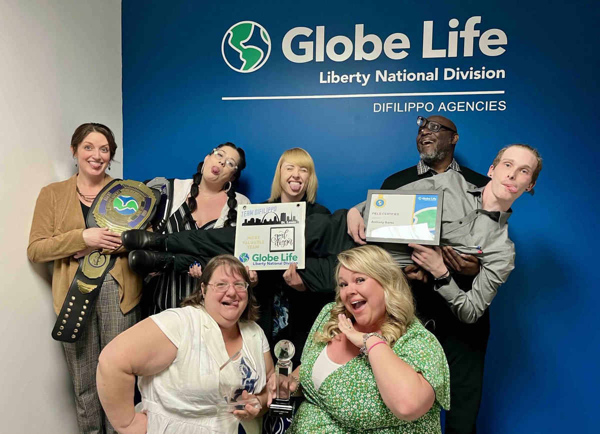 Team Goal Diggers had a clean sweep for MVPs 🎉💪🌎  way to go you guys! 

#DiFilippoAgencies #MVPs #recognition #team #globelifelifestyle