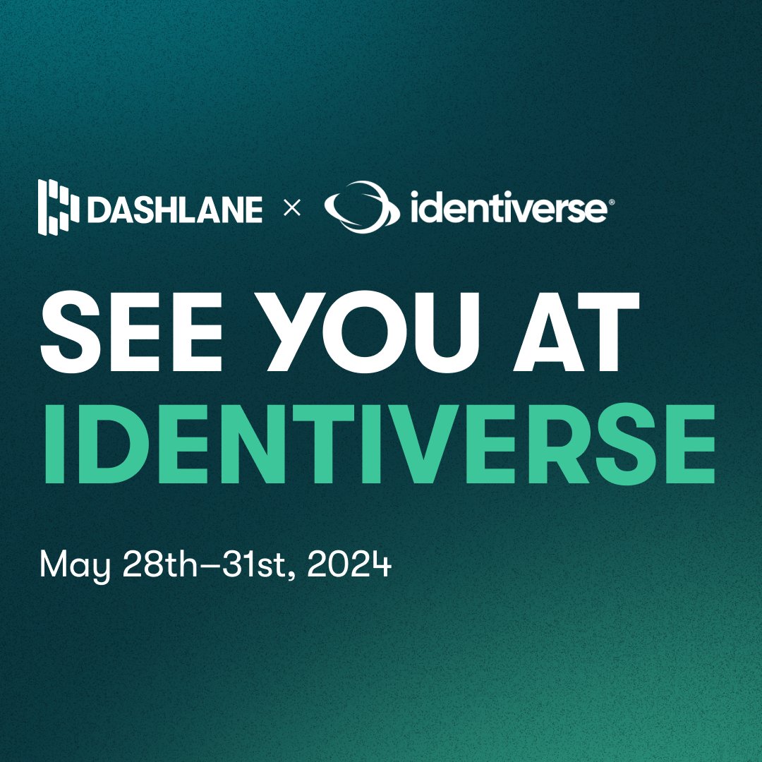 🙌 Dashlane will be at #Identiverse2024! Stay tuned for more details about our booth and conference speakers.