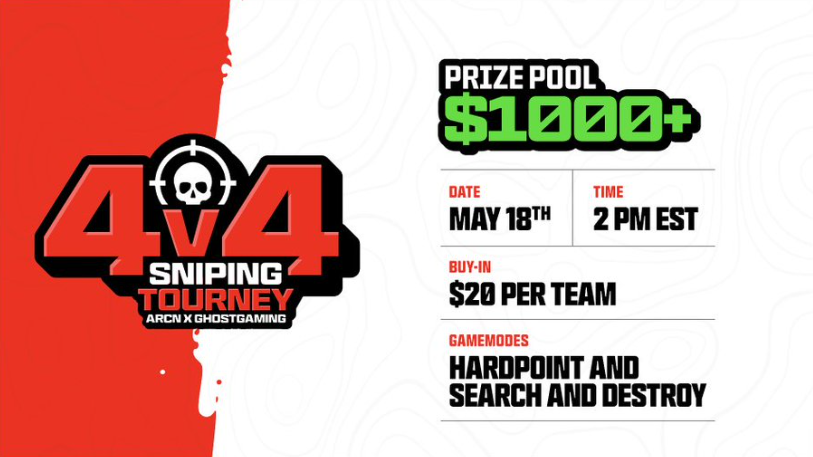 BIGGEST SNIPING TOURNEY OF THE YEAR🏆 Prize Pool is still growing📈 Reply or DM me if you want in✏️