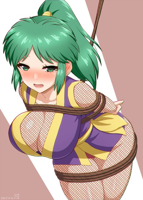 #NSFW ※センシティブ注意。 捕まったヤエちゃん再掲。 