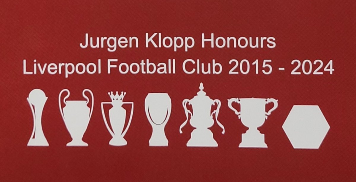 Jurgen Klopp Honours shirts now available via framedshirt.com/collections/ju…