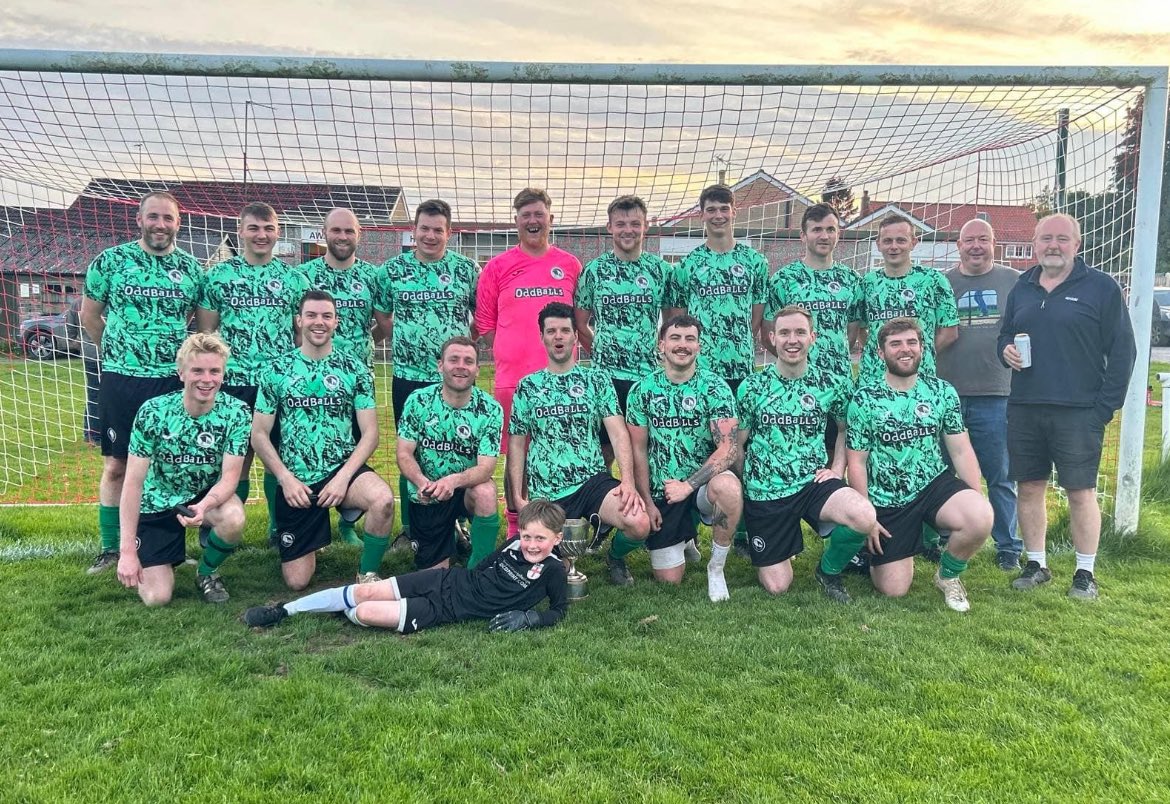Rosedale Abbey FC. First league title since 1975, first time ever winning the Gordon Harrison League Trophy, Back to back winners of the Victory Cup. 
Grassroots football at its finest. #northyorkshire #ryedalebeckettleague @Newitts Beckett League