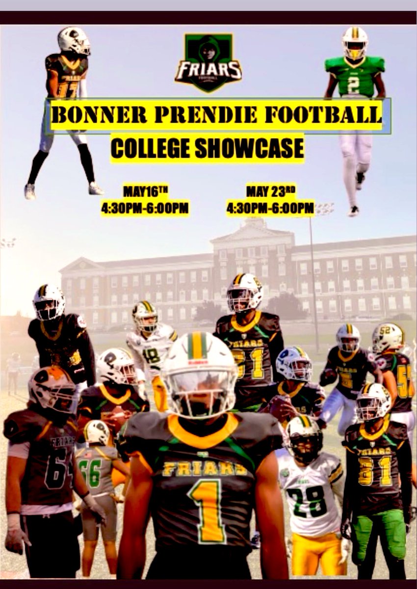 🚨🚨 BONNER HS COLLEGE SHOWCASE. WE HAVE 2 SCHEDULE COACHES!!!! COME BY AND GET YOUR SOME DAWGS🚨🚨 P4, G5, FCS, D2, D3, NAIA!!!! We want and welcome all coaches!!!