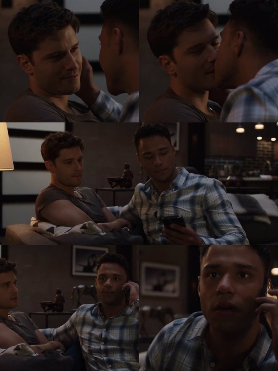 This has to be the cutest and sweetest TK and Carlos scene 🥺🥰.TK being sad and pouty 🥺😭. Carlos realising TK is upset 🥺🥰. TK talking to Carlos about how he is feeling 🥺🥰. Carlos making TK smile 🙂. Carlos leaning on TK legs 🥰. The kisses so soft 🥺 #Tarlos #911LoneStar