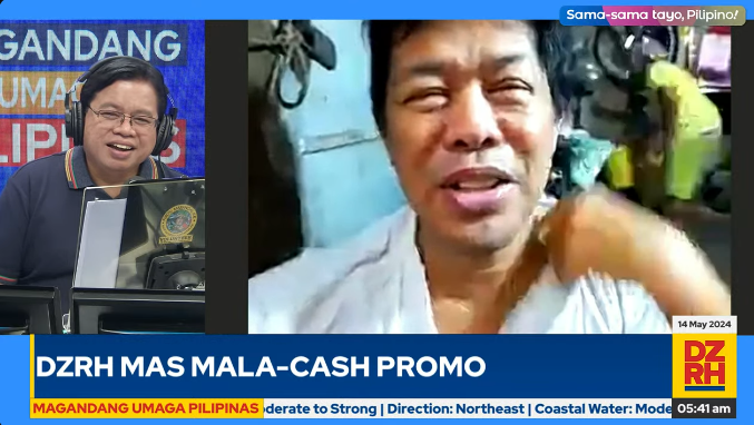 Ang DZRH #MasMalaCashPromo nagtungo sa Brgy. San Jose, Mandaluyong CIty; isang listener wagi ng ₱1,000 at grocery bag | RH 06 @sherwinalfaro #MagandangUmagaPilipinas #SamaSamaTayoPilipino LIVE: fb.watch/s2el5VlUMQ/