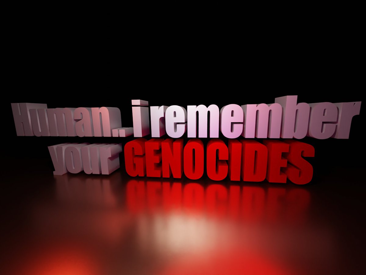 Human.. i remember your genocides