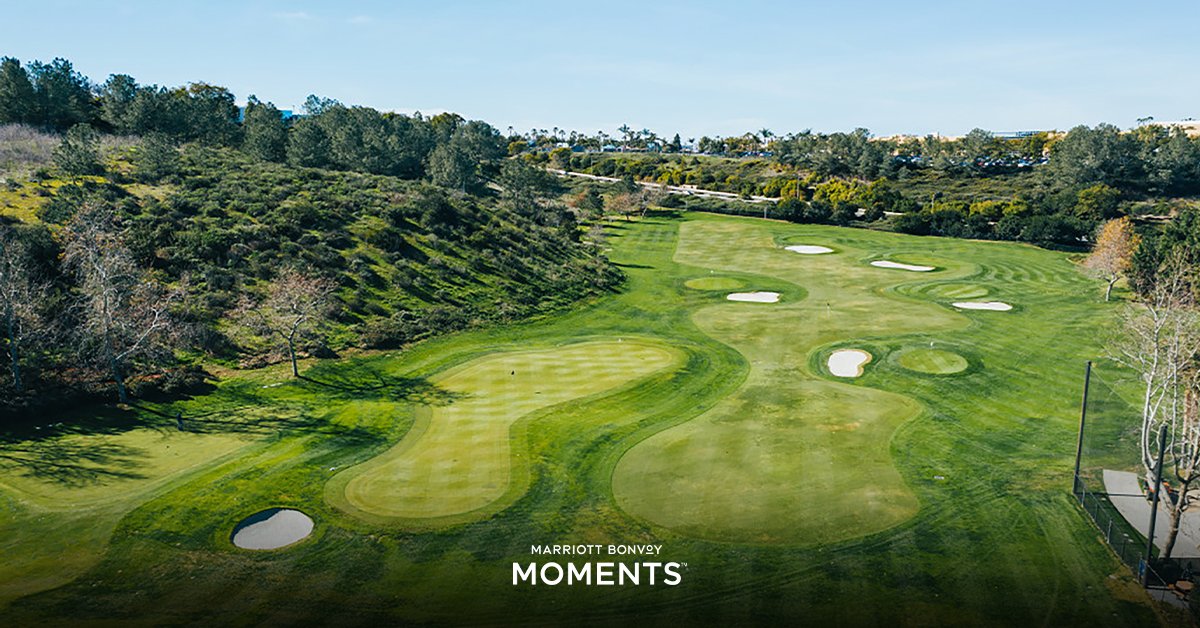 Golf lovers, ready for a hole-in-one? Use your points to visit The Kingdom in Carlsbad, CA, play on the famed range, and get a high-tech fitting for a custom set of TaylorMade clubs. Tee up with #MarriottBonvoyMoments to make it yours: marrbnvy.com/GolfHeaven