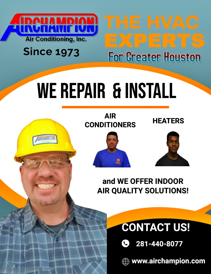 #smallbusinessowner #CustomerServiceExcellence #HVACExperts #airpurifiers #houstontx #indoorairquality #sınce1973 #hvac #airconditioningreplacement #airconditioningproblems