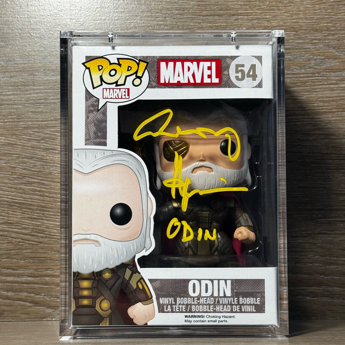 Odin, signed by @anthonyhopkins.
#anthonyhopkins #odin #thor #ragnarok #marvel #swau