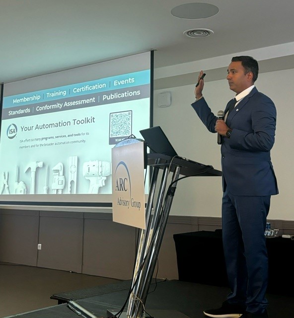 SA President Prabhu Soundarrajan recently attended the ARC European Industry Forum in Spain to deliver a keynote address and participate in a panel discussion focused on #sustainability and #automation. 🌎 You can learn more about the the forum below. ⤵ arcweb.com/events/arc-ind…