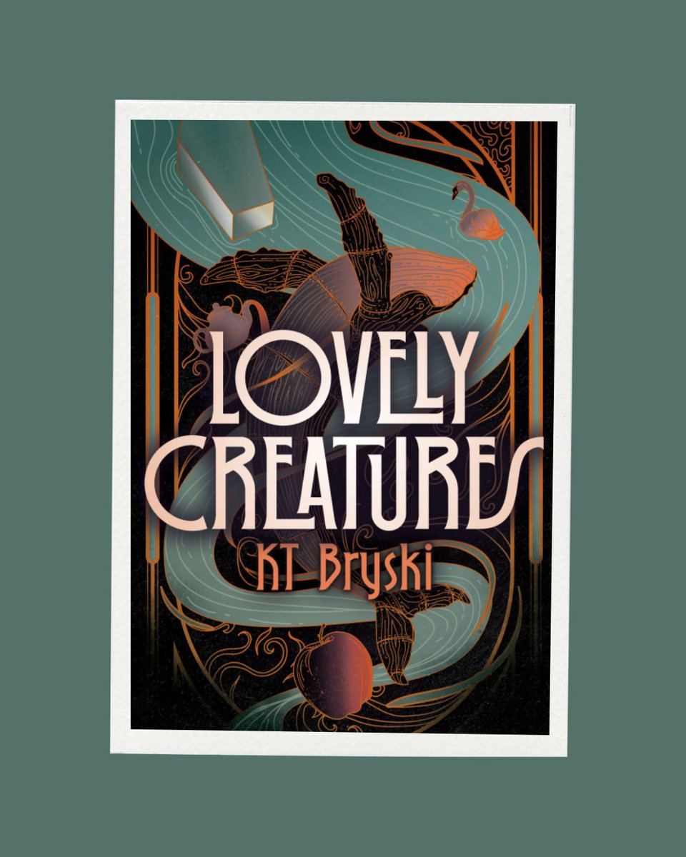 LOVELY CREATURES by @KTBryski is out tomorrow from @psychopompcom so get your grabby little hands on this book right now. Storytelling sharp and beautiful as knives. A swan maiden, a wolf, a woman sleeping in a glass coffin & also a WHALE. store.psychopomp.com/products/lovel…