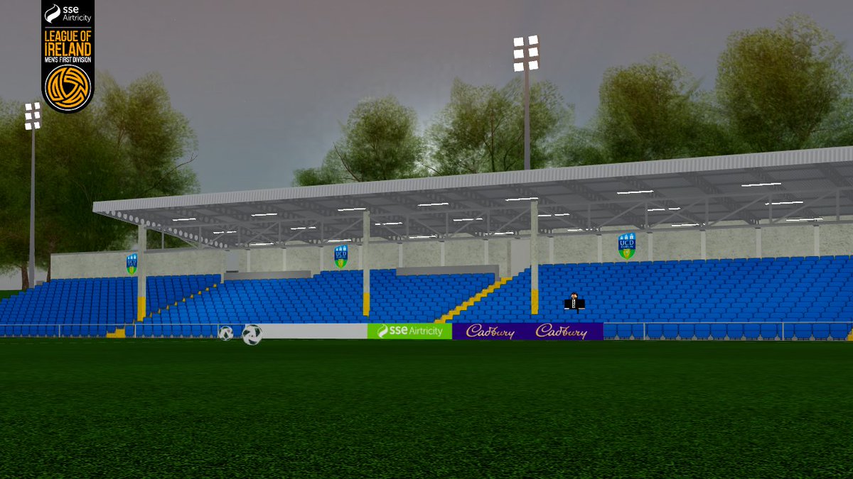 New X Banner 😎 UCD Bowl, Belfield. What stadium should we build next? #RBXLOI - #FD - #S4 - @UCDrblx