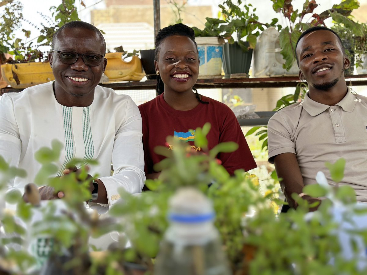 Sangwa Sifa Florence (@sangwasifa) on Twitter photo Today was an eye-opening experience visiting @abdourami's urban farm in Senegal.
Thank you so much, <a href="/CoumbaDSow/">Coumba D. Sow</a>, for connecting us.
Want to learn more about his innovative farming practices?
Let me know in the comments!
#QuartierVertChallenge
#AgInfluencers #AiN Today was an eye-opening experience visiting @abdourami's urban farm in Senegal.
Thank you so much, <a href="/CoumbaDSow/">Coumba D. Sow</a>, for connecting us.
Want to learn more about his innovative farming practices?
Let me know in the comments!
#QuartierVertChallenge
#AgInfluencers #AiN