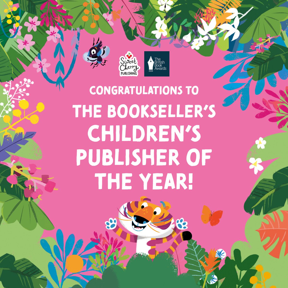 Congratulations to our friends over at @KidsBloomsbury on becoming Children’s Publisher of the Year! Of course, congratulations to all other winners at tonight’s Nibbies ceremony - it’s always a blast celebrating with yourselves and @thebookseller 🤩 #Nibbies