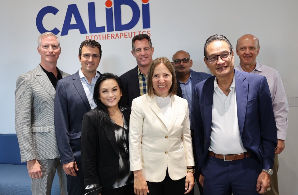 In honor of #NationalCancerResearchMonth, @CalidiBio recently hosted @EleniForCA at our offices to present our pipeline of breakthrough antitumor virotherapies. Thank you, Lieutenant Governor, for supporting healthcare innovation! @AACR 

$CLDI #calidi #stemcells #endcancer