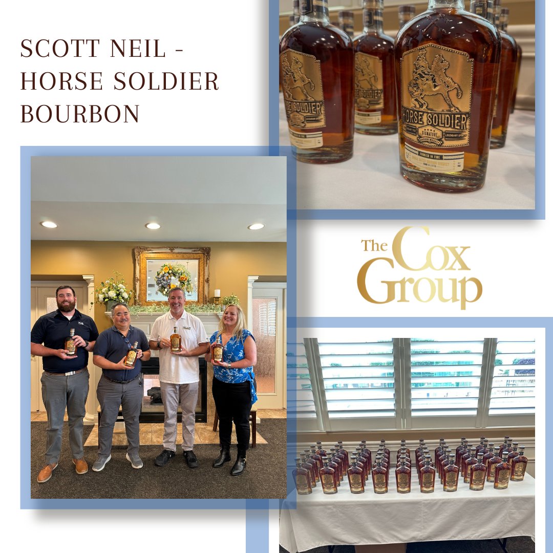 Last week we had the pleasure of a visit from Veteran Scott Neil.

He shared his heartfelt story along with the story of The Horse Soldier Bourbon.

Just days after 9/11, elite teams of Green Berets (including Scott) were inserted into Afghanistan, some on horseback. Dubbed the