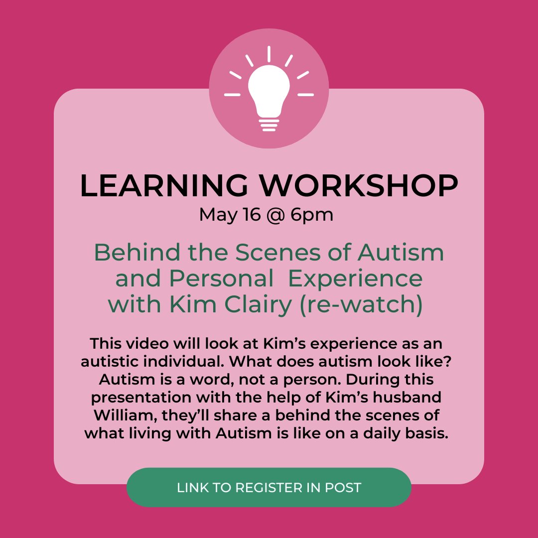 REGISTER: eventbrite.ca/e/workshop-rew…

#AutismEvent #AutismWorkshop #AutismEducation #ChildrensAutism #AutismAwareness #AutismAcceptance #AutismSupport #AutismParenting