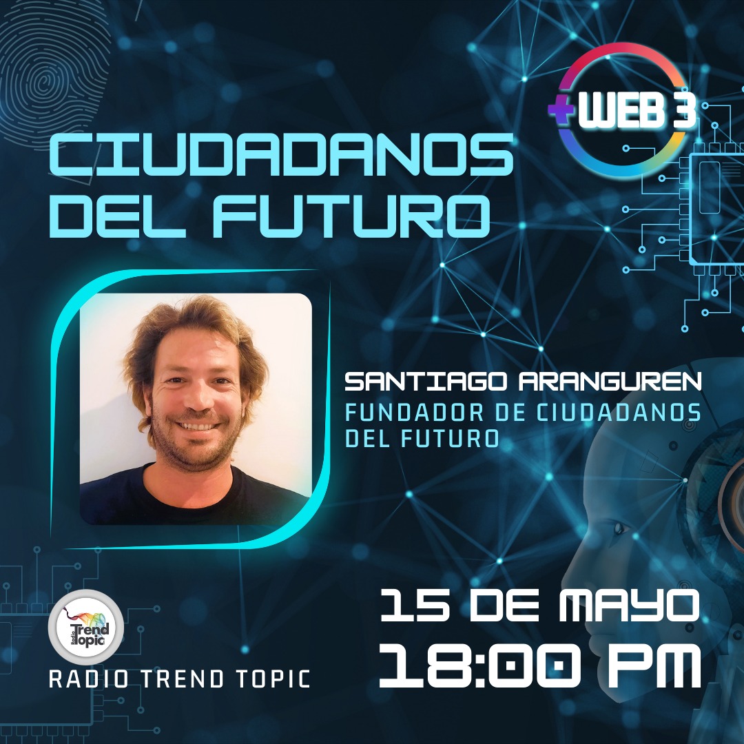 Mañana 18hs por <a href="/RadioTrendTopic/">RadioTrendTopic</a> 

@CastorPolux2050 de <a href="/cdf2050/">Ciudadanos del Futuro</a> 

Con <a href="/alexchain79/">Alex Pestchanker</a> @CostanzaBianch1 y <a href="/MauroCamano/">Mauro Camaño</a> y <a href="/AacInformes/">editorapi9</a>