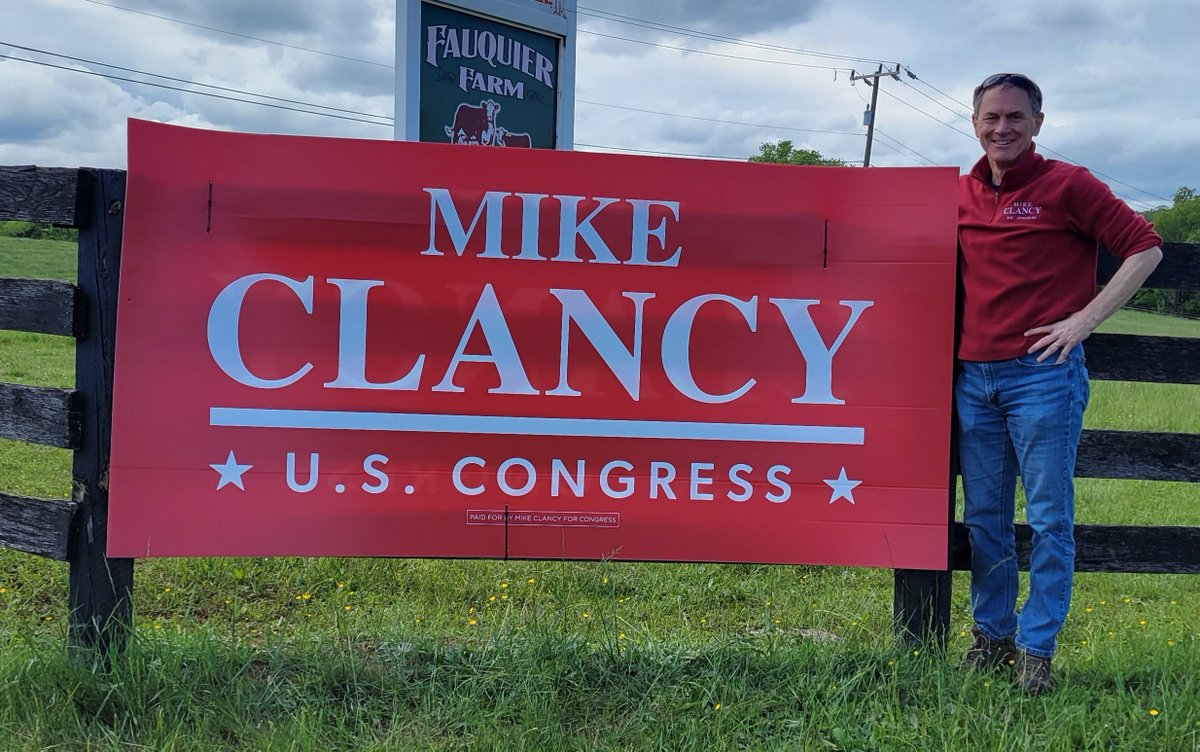 Fauquier farmers join Team Clancy. #RestoreAmerica
#VA10