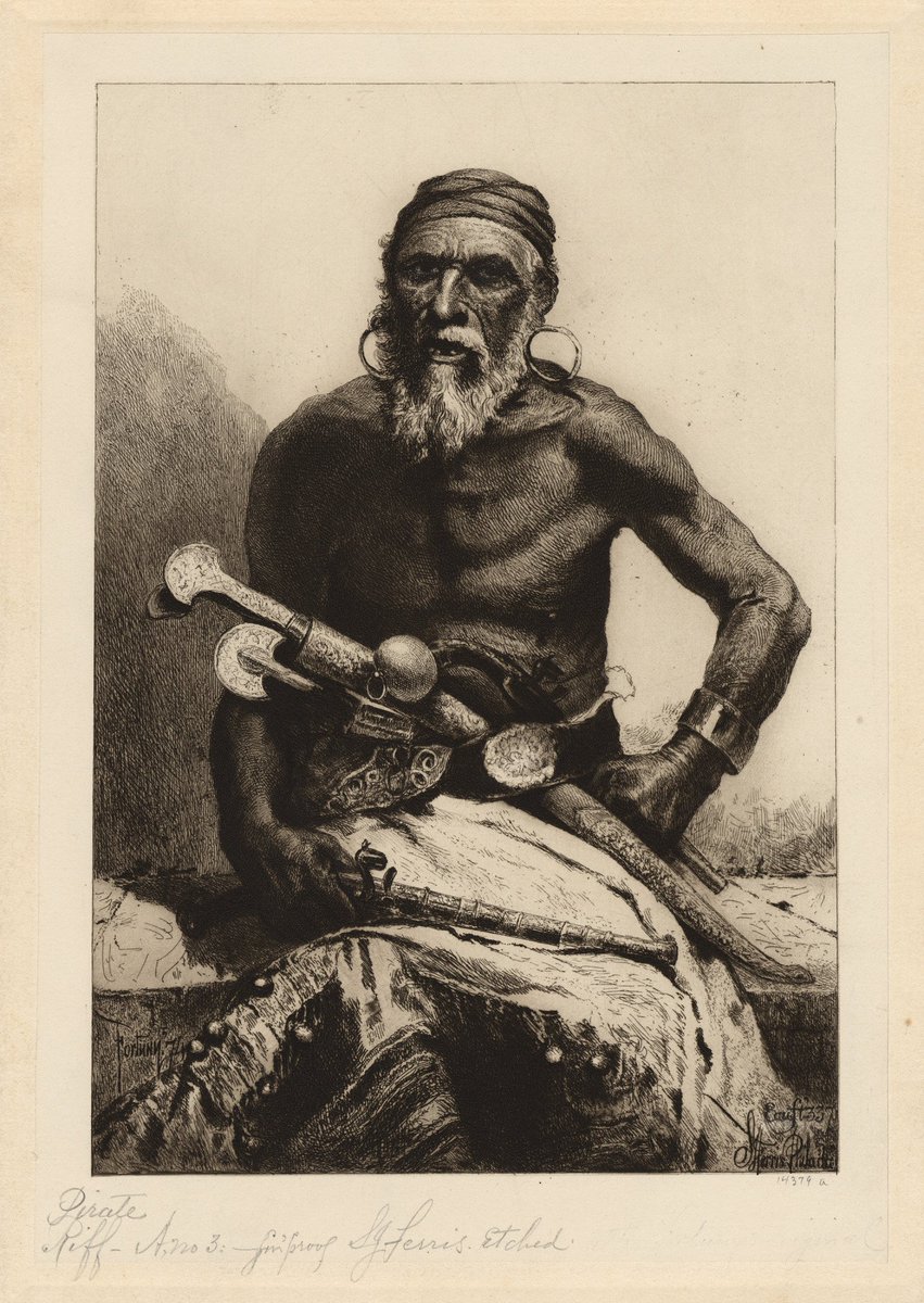 Riff Pirate, after a painting dated 1871

Source:
americanhistory.si.edu/collections/nm…