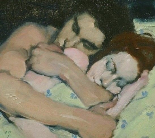 Starlight and moonlight,and amorous melody wasted What can they mean when I'm yearning for kisses never tasted? The night may hold a million dreams But when her eyes discover,just a lonely lover 🎶 #ChetBaker youtu.be/S_MAhH8trWs?si… 🎨M. Liepke #DilloConUnDipinto @VentagliP