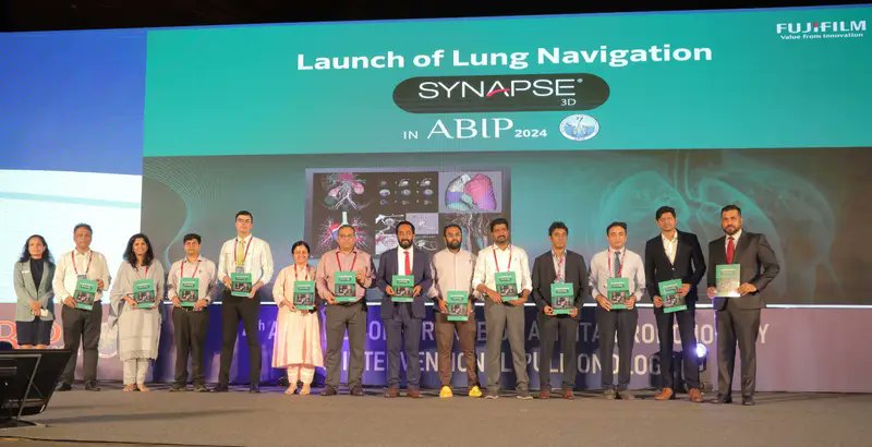 Fujifilm India has introduced its latest innovation in lung navigation, Synapse 3D, during the Amrita Bronchoscopy & Interventional Pulmonology event held in Kochi