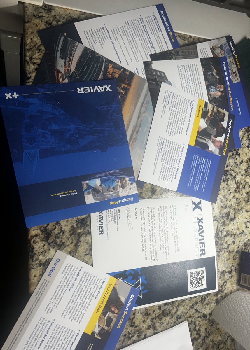 Amber Weaver (@amberweaver2026) on Twitter photo Thank you for the mail <a href="/XavierWSOC/">Xavier Women's Soccer</a> !!! This truly made my day💙🤍
<a href="/ImYouthSoccer/">ECNL/GA/Recruiting/College Soccer</a> <a href="/ImCollegeSoccer/">College Soccer Truth ™</a> Thank you for the mail <a href="/XavierWSOC/">Xavier Women's Soccer</a> !!! This truly made my day💙🤍
<a href="/ImYouthSoccer/">ECNL/GA/Recruiting/College Soccer</a> <a href="/ImCollegeSoccer/">College Soccer Truth ™</a>