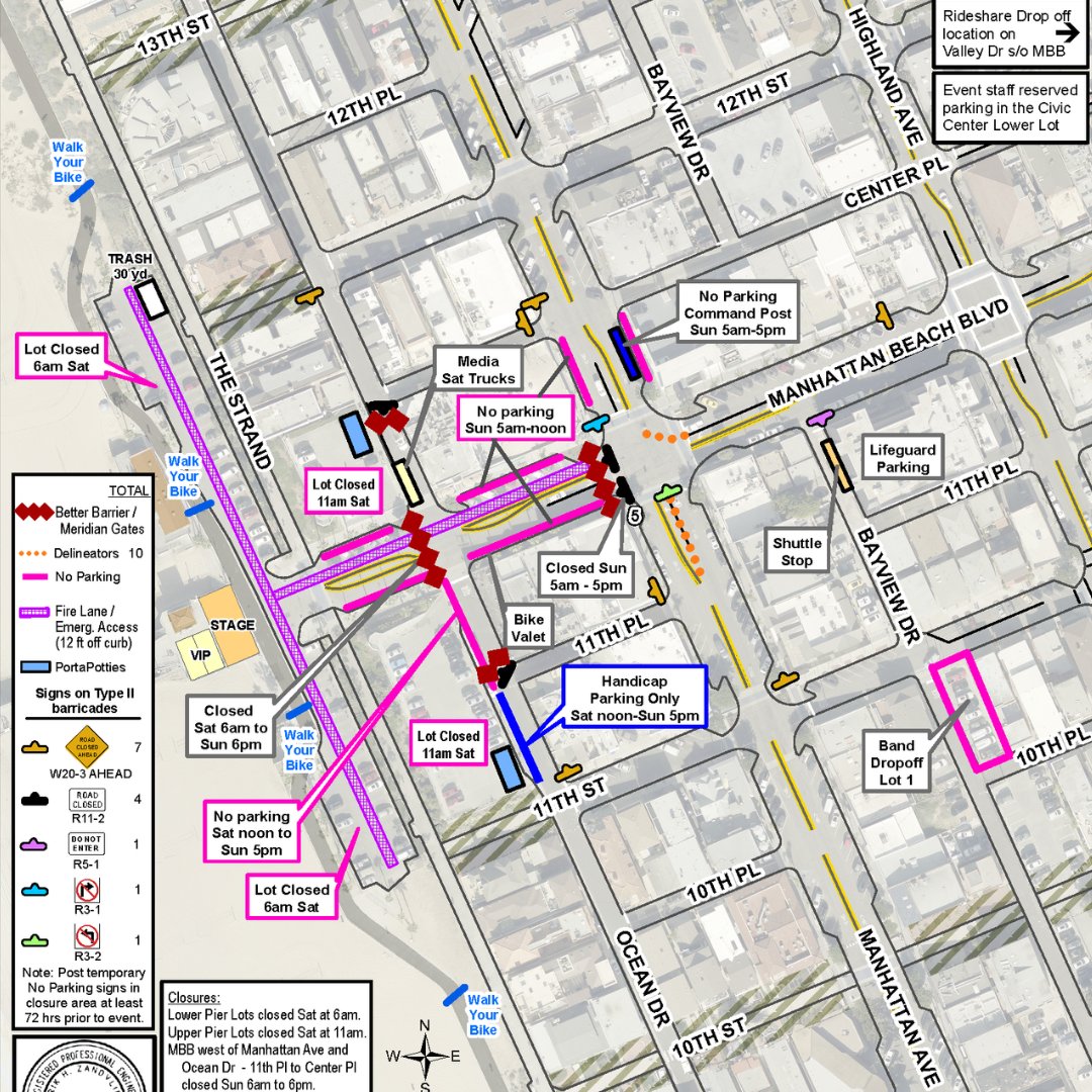 🚴‍♂️Tour de Pier on May 19th, 7:30 AM - 1:30 PM! Brace for closures: Lower Pier Parking Lots closed Sat, 5/18, 6AM; Upper Pier at 11AM. On Sun 5/19 Manhattan Beach Blvd & Ocean Dr. from 11th Pl to Center Pl closed 6AM - 6PM. Pedal for a cause! #TourDePier 🌊 bit.ly/3Ul21Im