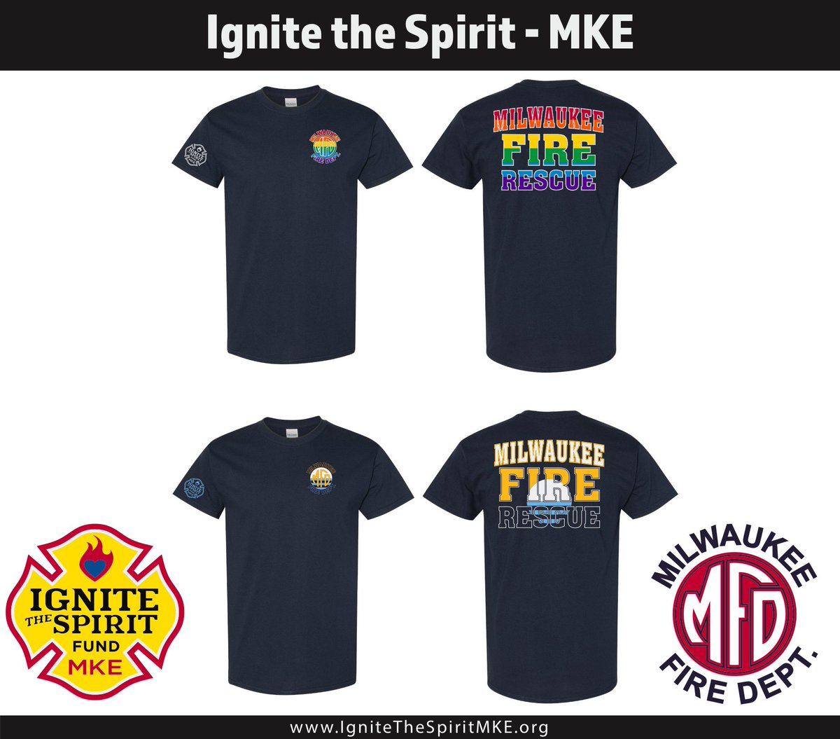 🔥🔥Back by popular demand! 🔥🔥

ORDER HERE! dunns-its-mke-2024.itemorder.com/shop/home/

Proceeds from the MFD Pride shirts will be split with a local LGBTQ organization. 

Ship to firehouse/bureau is only available for MFD members

Orders will close 5/19 at 11:59p, and will ship after 6/17