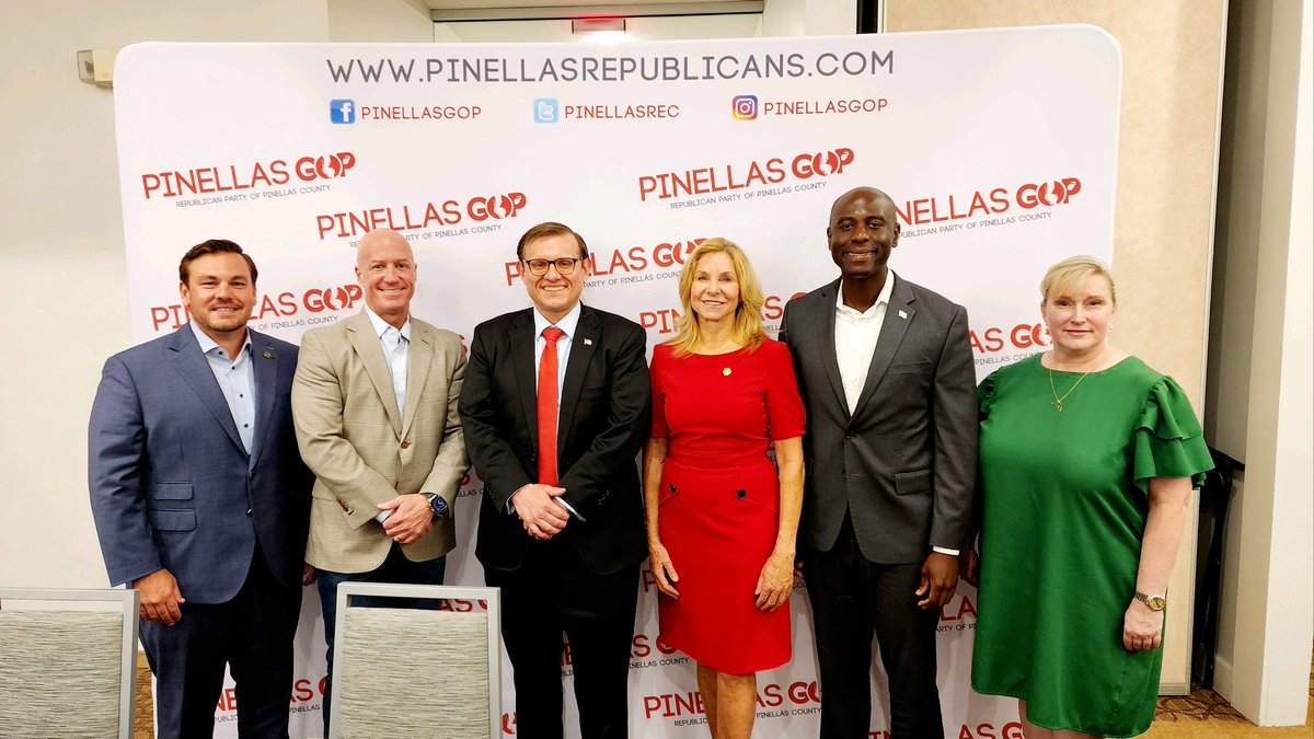 Pinellas GOP Legislative Delegation Reports ✅ It’s an honor to be part of this legislative delegation. We delivered for Pinellas once again!