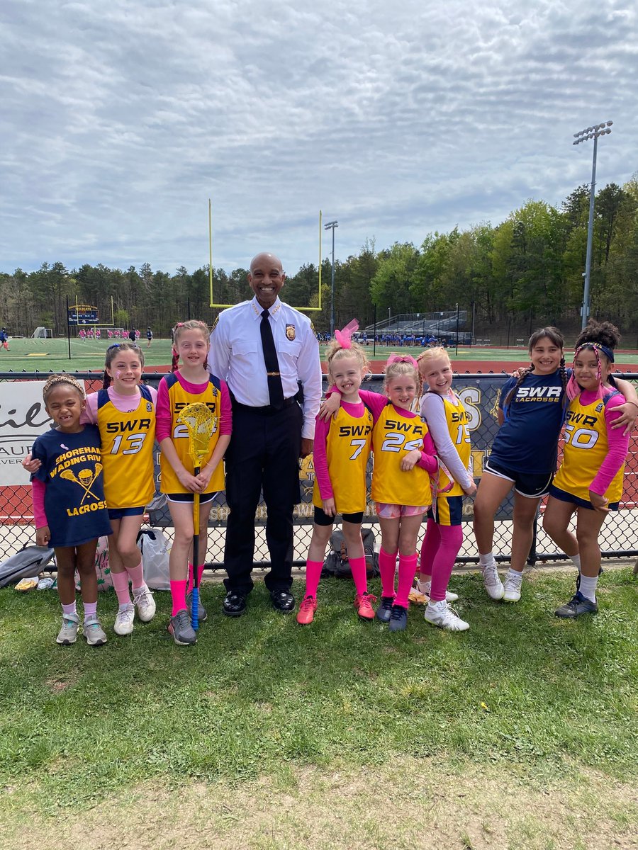 Last week, Sheriff Toulon attended the 'Lax Out Cancer' event hosted by Shoreham-Wading River. This special event featured both the boys' and girls' lacrosse teams coming together to support a great cause.