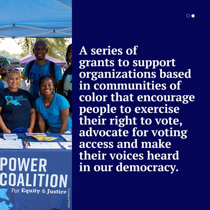 Every vote has power. 🗳️ Through the #VoteYourVoice initiative, the SPLC & @philanthropyATL are helping ensure full #voterparticipation and fair representation for Black communities and other communities of color across the #DeepSouth. Learn more: splcenter.org/vote-your-voice